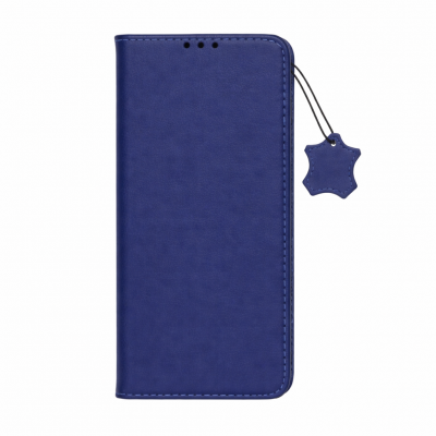 Θήκη iPhone 17 5G Genuine Leather Case Smart Pro -Μπλε