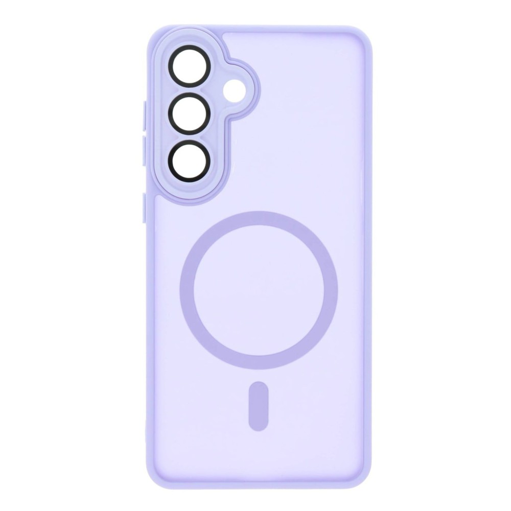 Θήκη Samsung Galaxy S25 Plus Back Cover Ημιδιάφανη Electro Magsafe -Λιλά Θήκες Smartphone