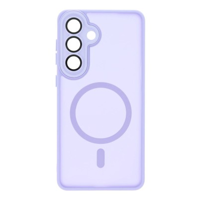Θήκη Samsung Galaxy S25 Plus Back Cover Ημιδιάφανη Electro Magsafe -Λιλά