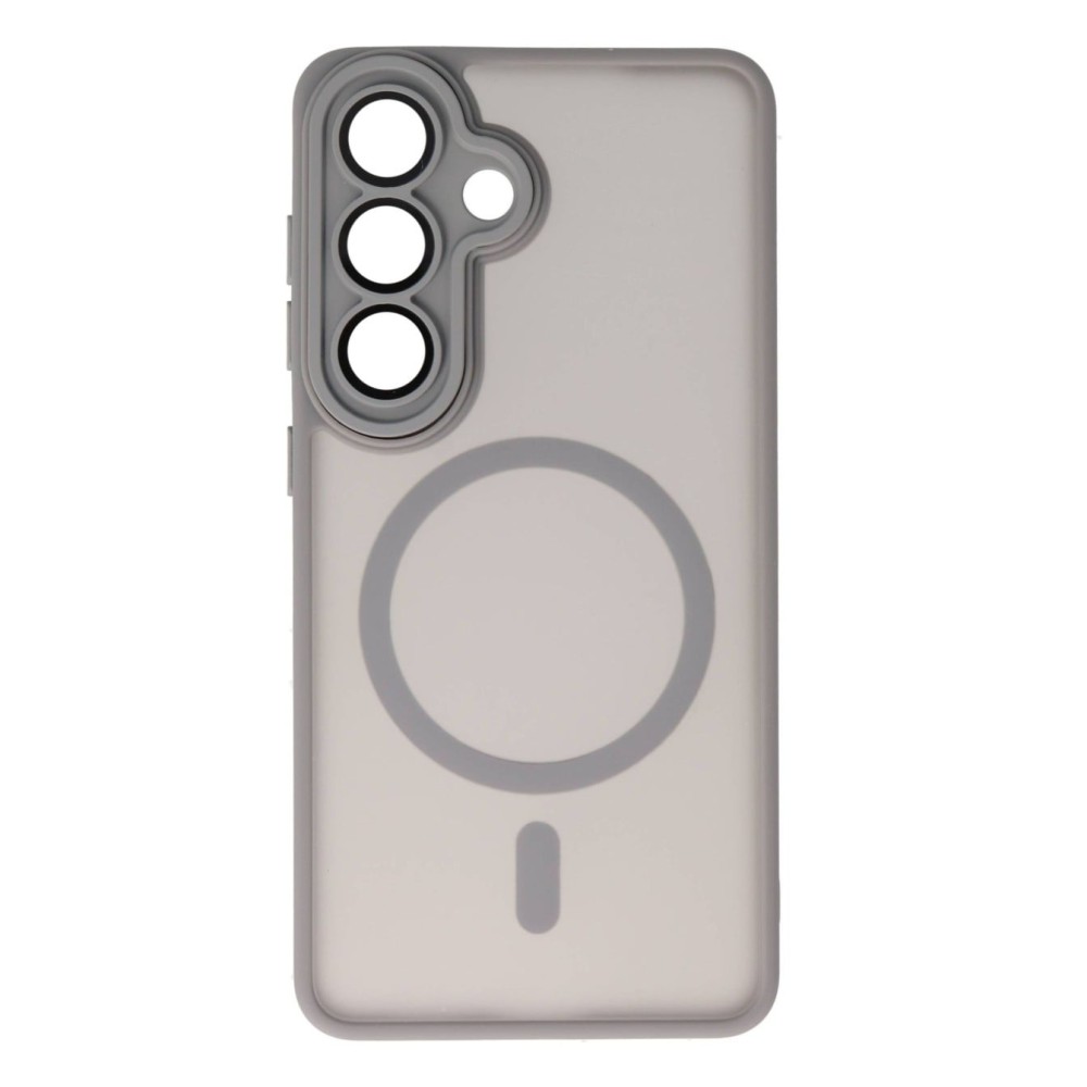 Θήκη Samsung Galaxy S25 Plus Back Cover Ημιδιάφανη Electro Magsafe -Γκρι Θήκες Smartphone