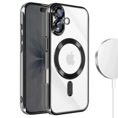Θήκη iPhone 16 Plus 5G Back Cover Electro Magsafe -Μαύρο