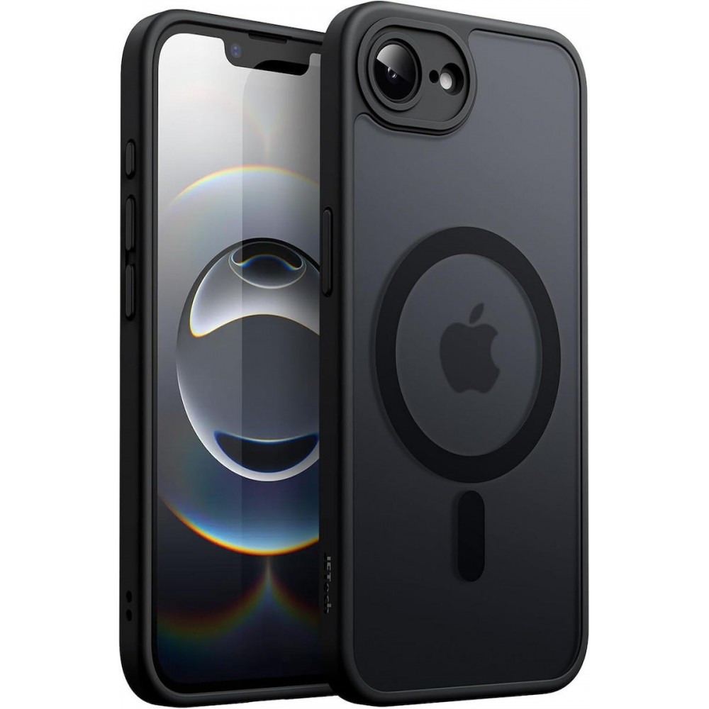 Θήκη iPhone 17e Back Cover Ημιδιάφανη Electro Magsafe -Μαύρο Θήκες iPhone