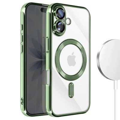 Θήκη iPhone 17 5G Back Cover Electro Magsafe -Πράσινο