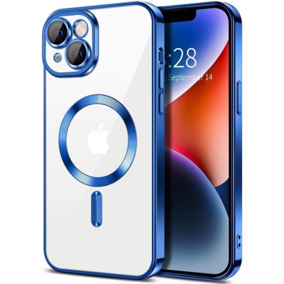 Θήκη iPhone 15 Plus 5G Back Cover Electro Magsafe -Μπλε