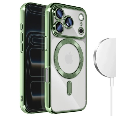 Θήκη iPhone 17 Pro 5G Back Cover Electro Magsafe -Πράσινο
