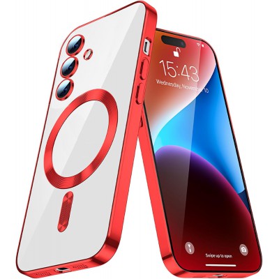 Θήκη Samsung Galaxy S26 Plus Back Cover Electro Magsafe -Κόκκινο