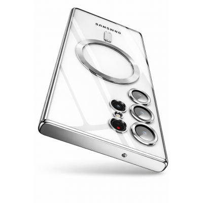 Θήκη Samsung Galaxy S26 Ultra Back Cover Electro Magsafe -Ασημί