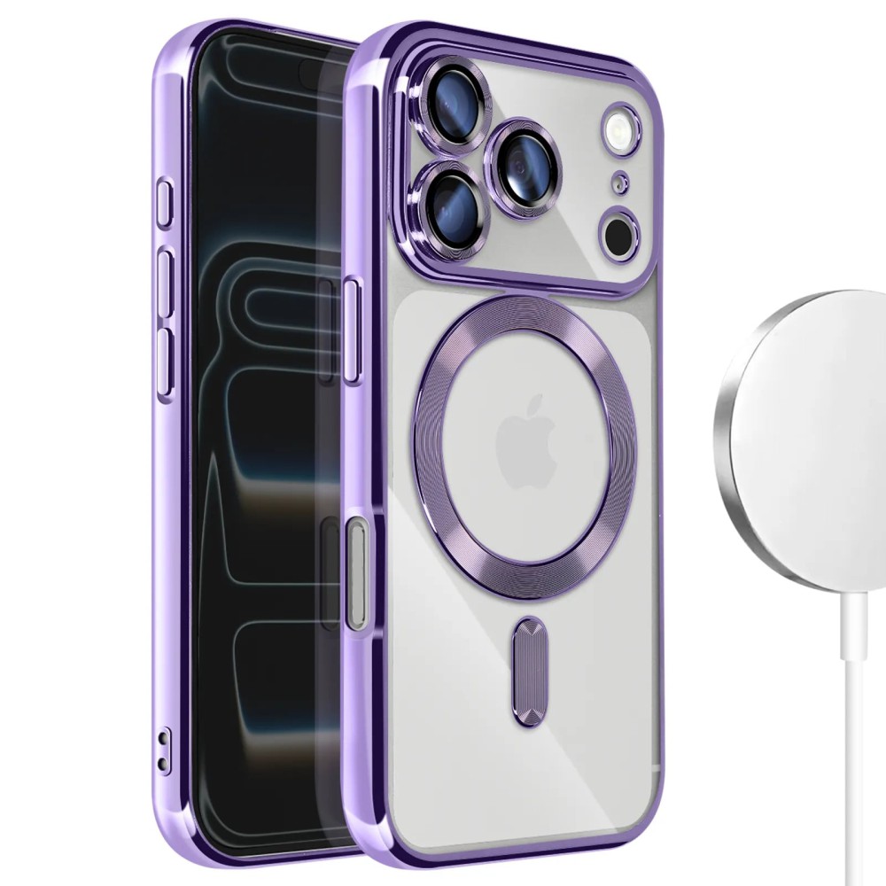 Θήκη iPhone 18 Pro 5G Back Cover Electro Magsafe -Μωβ Θήκες iPhone