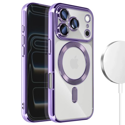 Θήκη iPhone 18 Pro 5G Back Cover Electro Magsafe -Μωβ