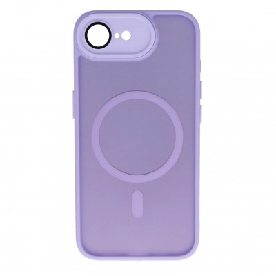 Θήκη iPhone 16e ( SE 4 2025 ) Back Cover Ημιδιάφανη Electro Magsafe -Λιλά