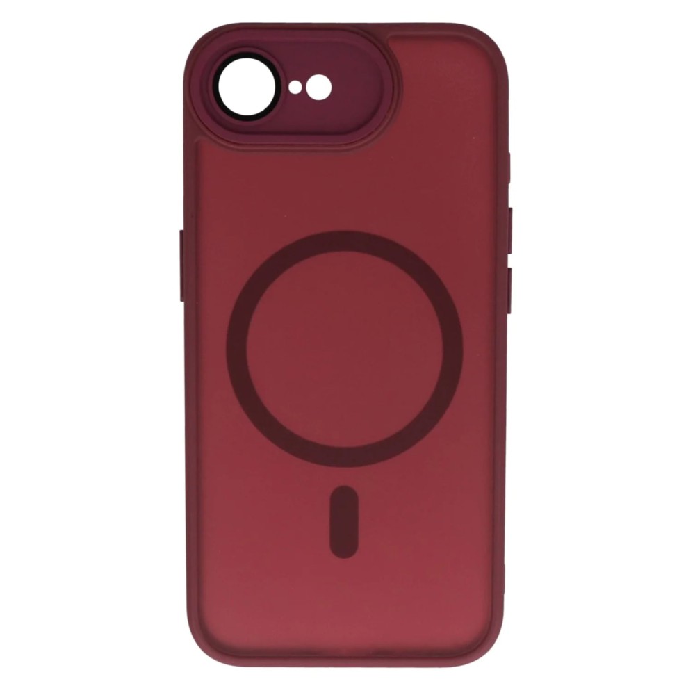 Θήκη iPhone 17e Back Cover Ημιδιάφανη Electro Magsafe -Μπορντό Θήκες iPhone