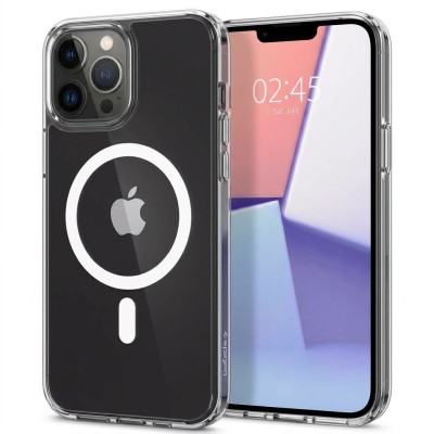 Θήκη iPhone 13 Pro Max MagSafe Σιλικόνης Διάφανη