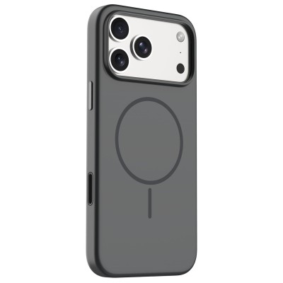 Θήκη iPhone 18 Pro 5G Magsafe Υβριδική (TPU+Acrylic) Minimal Slim Fit -Μαύρο