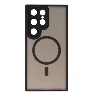 Θήκη Samsung Galaxy S26 Ultra Back Cover Ημιδιάφανη Electro Magsafe -Μαύρο