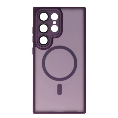 Θήκη Samsung Galaxy S26 Ultra Back Cover Ημιδιάφανη Electro Magsafe -Μωβ