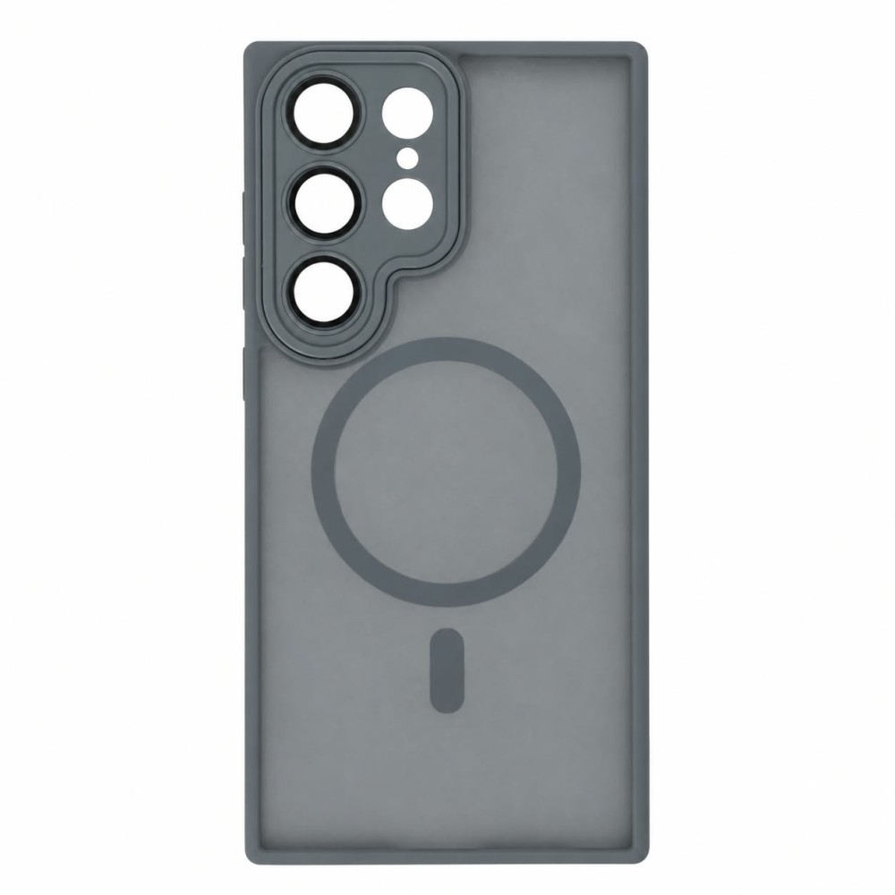 Θήκη Samsung Galaxy S26 Ultra Back Cover Ημιδιάφανη Electro Magsafe -Γκρι Θήκες Smartphone