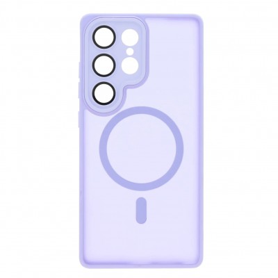 Θήκη Samsung Galaxy S26 Ultra Back Cover Ημιδιάφανη Electro Magsafe -Λιλά