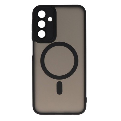 Θήκη Samsung Galaxy A37 5G Back Cover Ημιδιάφανη Electro Magsafe -Μαύρο