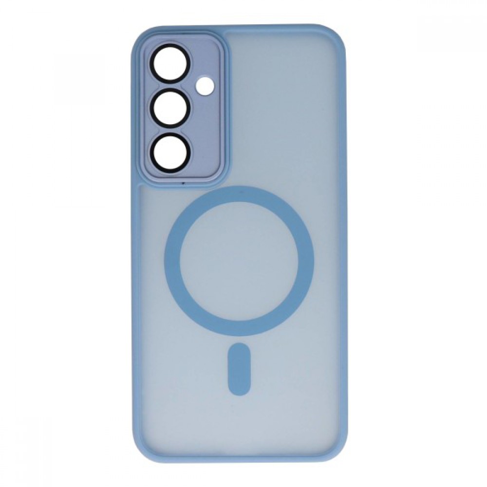 Θήκη Samsung Galaxy A25 5G Back Cover Ημιδιάφανη Electro Magsafe -Γαλάζιο Θήκες Smartphone