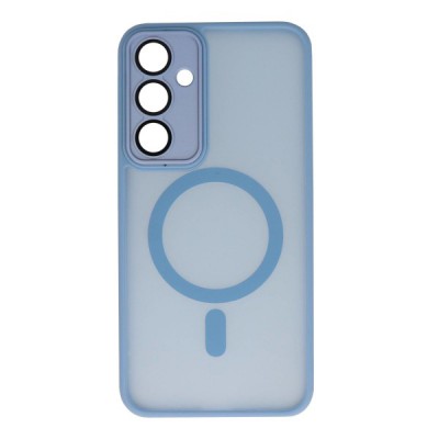 Θήκη Samsung Galaxy A15 4G / 5G Back Cover Ημιδιάφανη Electro Magsafe -Γαλάζιο