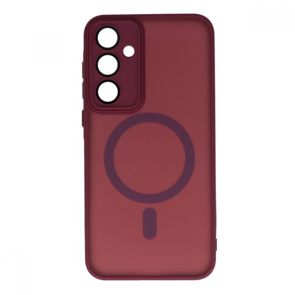 Θήκη Samsung Galaxy A26 5G Back Cover Ημιδιάφανη Electro Magsafe -Μπορντό Θήκες Smartphone