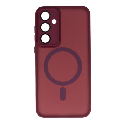 Θήκη Samsung Galaxy A26 5G Back Cover Ημιδιάφανη Electro Magsafe -Μπορντό