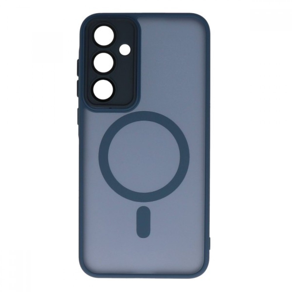 Θήκη Samsung Galaxy A37 5G Back Cover Ημιδιάφανη Electro Magsafe -Σκούρο Μπλε Θήκες Smartphone