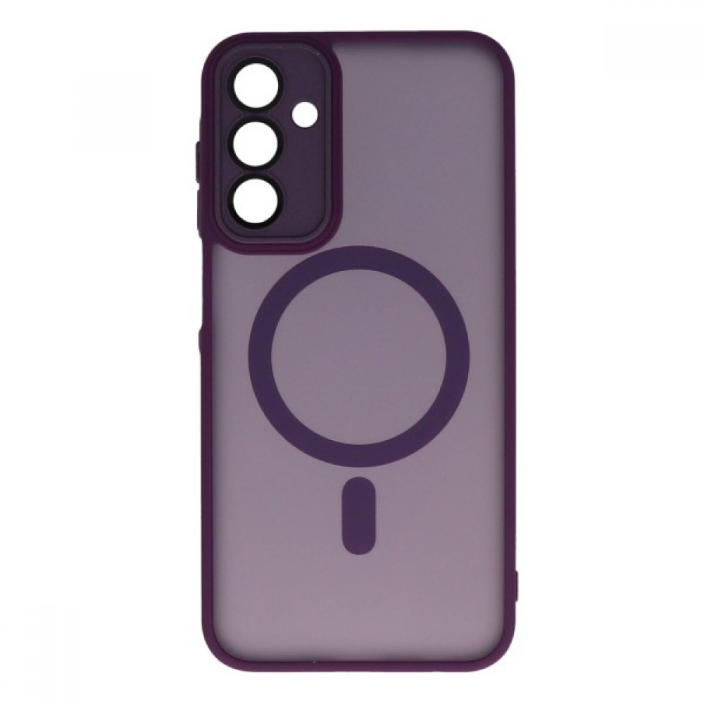 Θήκη Samsung Galaxy A37 5G Back Cover Ημιδιάφανη Electro Magsafe -Μωβ Θήκες Smartphone