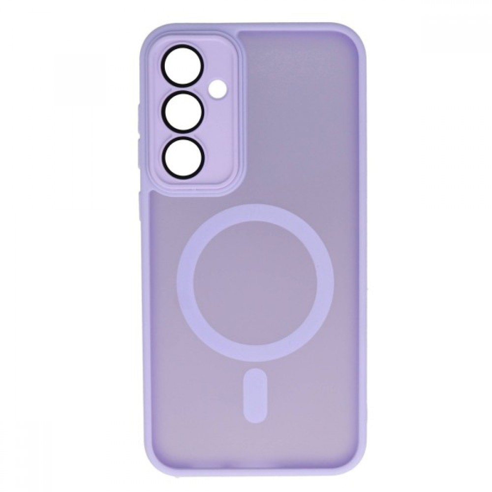 Θήκη Samsung Galaxy A26 5G Back Cover Ημιδιάφανη Electro Magsafe -Λιλά Θήκες Smartphone