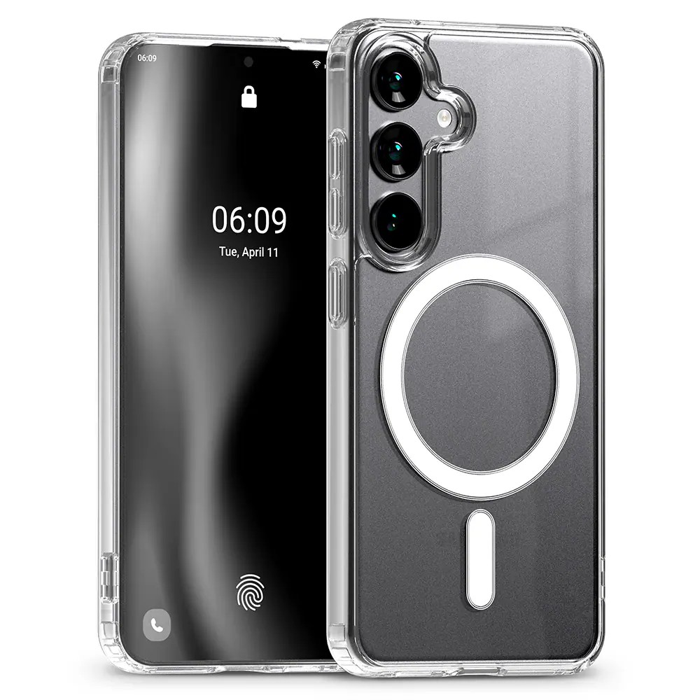 Θήκη Samsung Galaxy S24 Plus 5G MagSafe Σιλικόνης Διάφανη Θήκες Smartphone