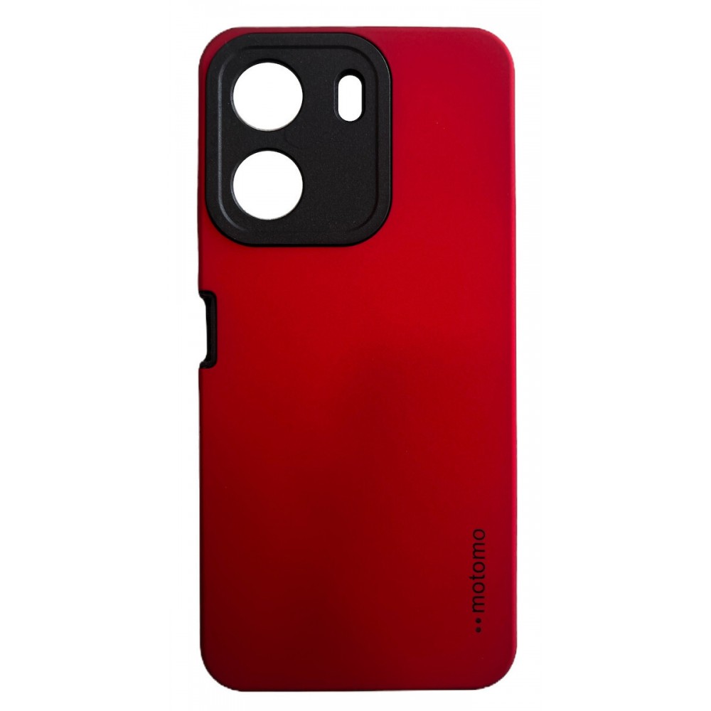 Θήκη Xiaomi Redmi Note 13 Pro Plus 5G Motomo Tough Armor Back Cover Υβριδική κατασκευή -Κόκκινο Θήκες Smartphone