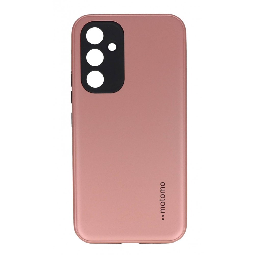 Θήκη Samsung Galaxy A25 5G Motomo Tough Armor Back Cover Υβριδική κατασκευή -Ροζ Χρυσό Θήκες Smartphone