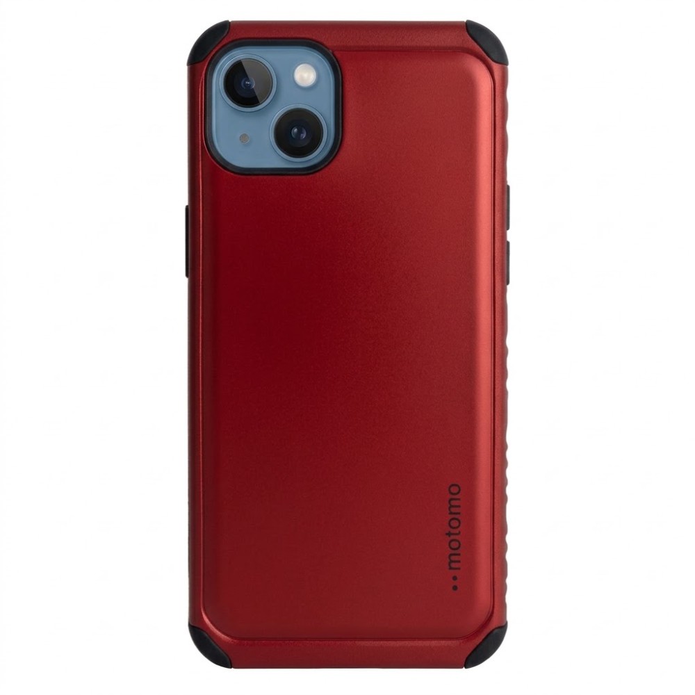 Θήκη iPhone 15 Plus 5G Motomo Tough Armor Back Cover Υβριδική κατασκευή -Κόκκινο Θήκες iPhone