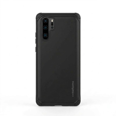 Θήκη Huawei P30 Pro Motomo Tough Armor Back Cover Υβριδική κατασκευή  -Μαύρο