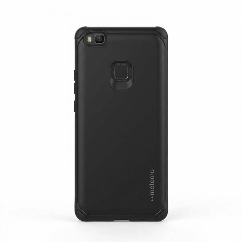 Θήκη Huawei P9 Lite Motomo Tough Armor Back Cover Υβριδική κατασκευή -Black Θήκες Huawei P9 Lite 