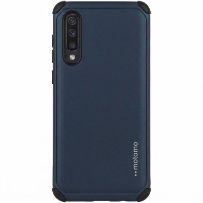 Θήκη Samsung Galaxy A50 / A30s / A50s Motomo Back Cover Υβριδική κατασκευή  -Μπλε