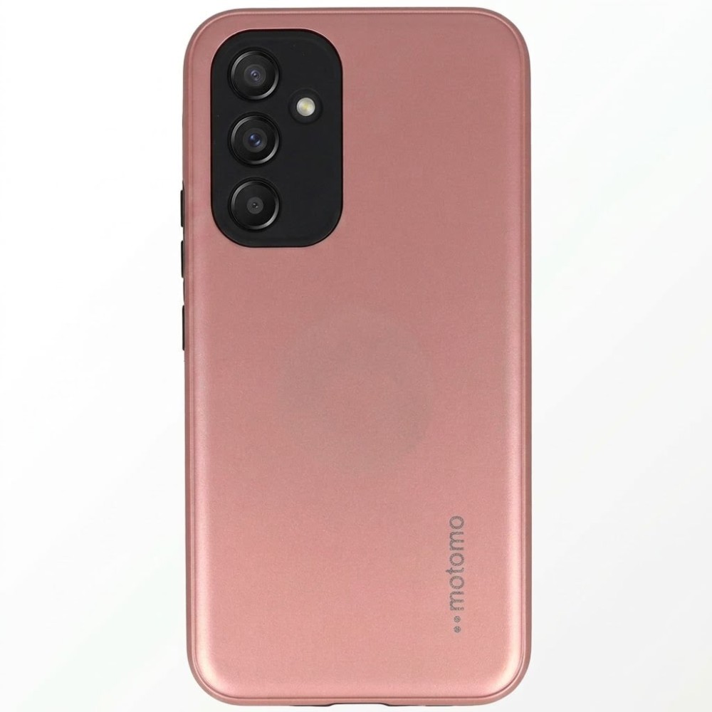 Θήκη Samsung Galaxy A35 5G Motomo Tough Armor Back Cover Υβριδική κατασκευή -Ροζ Χρυσό Θήκες Smartphone