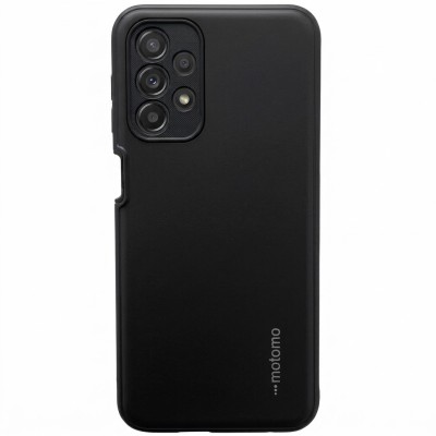 Θήκη Samsung Galaxy A23 4G / 5G Motomo Tough Armor Back Cover Υβριδική κατασκευή -Μαύρο