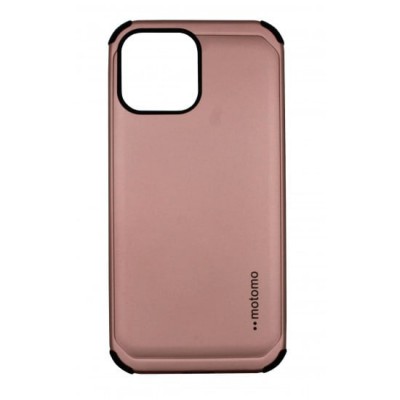 Θήκη iPhone 15 Plus 5G Motomo Tough Armor Back Cover Υβριδική κατασκευή -Ροζ Χρυσό