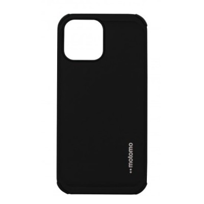 Θήκη iPhone 15 Plus 5G Motomo Tough Armor Back Cover Υβριδική κατασκευή -Μαύρο
