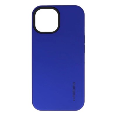 Θήκη iPhone 15 Plus 5G Motomo Tough Armor Back Cover Υβριδική κατασκευή -Μπλε