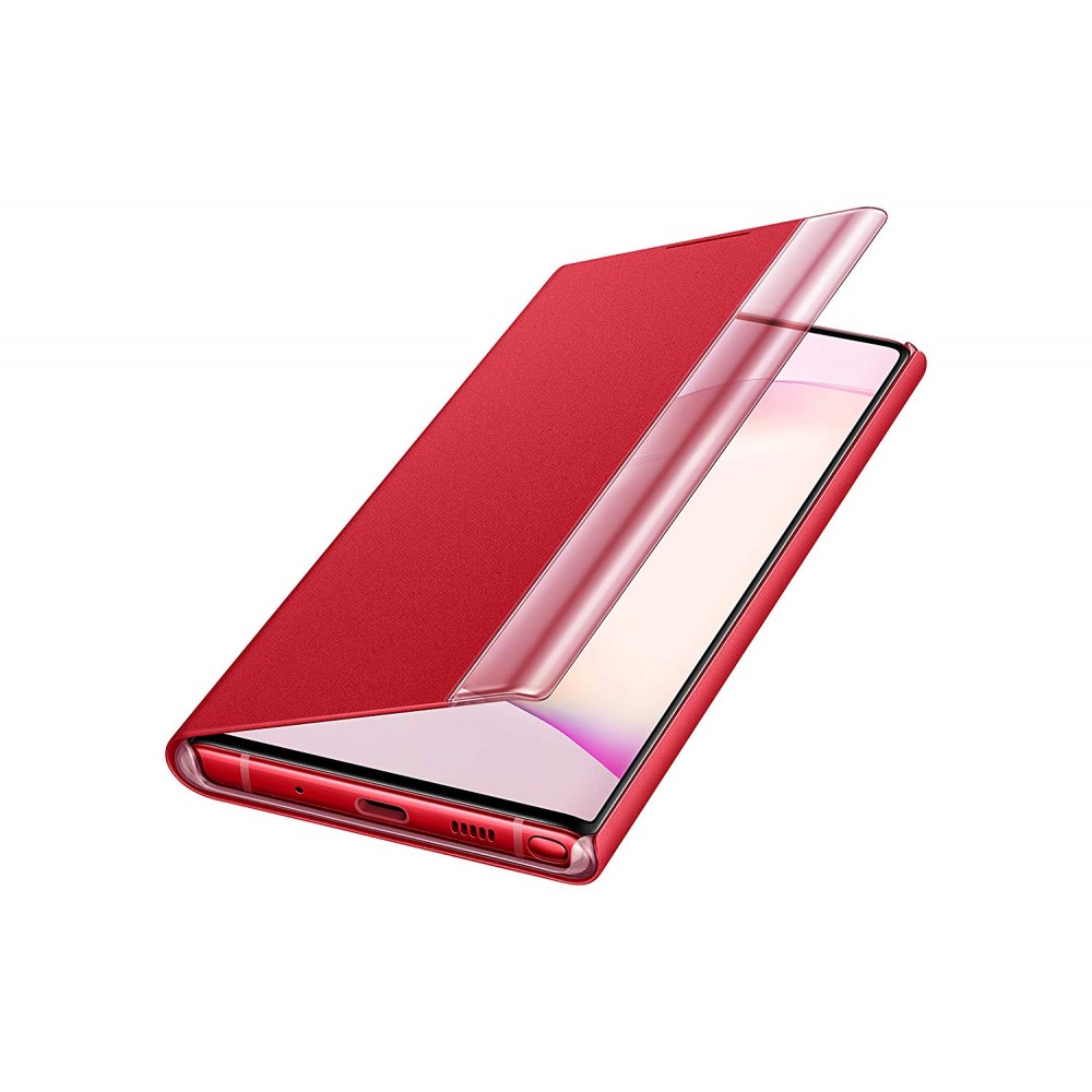 Θήκη Xiaomi Redmi Note 8 Pro Smart View Flip Cover  -Κόκκινο Θήκες Smartphone