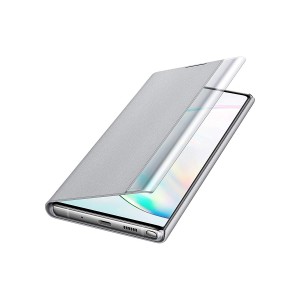 Θήκη Samsung Galaxy A40 Smart View Flip Cover  -Ασημί Θήκες Smartphone