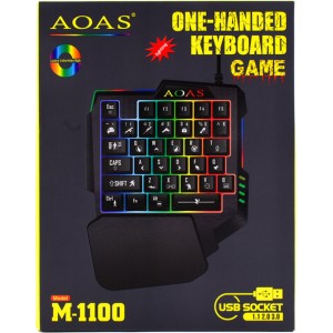 Gaming KeyPad με Φωτιζόμενα πλήκτρα (Αγγλικό US) -Μαύρο Αξεσουάρ 