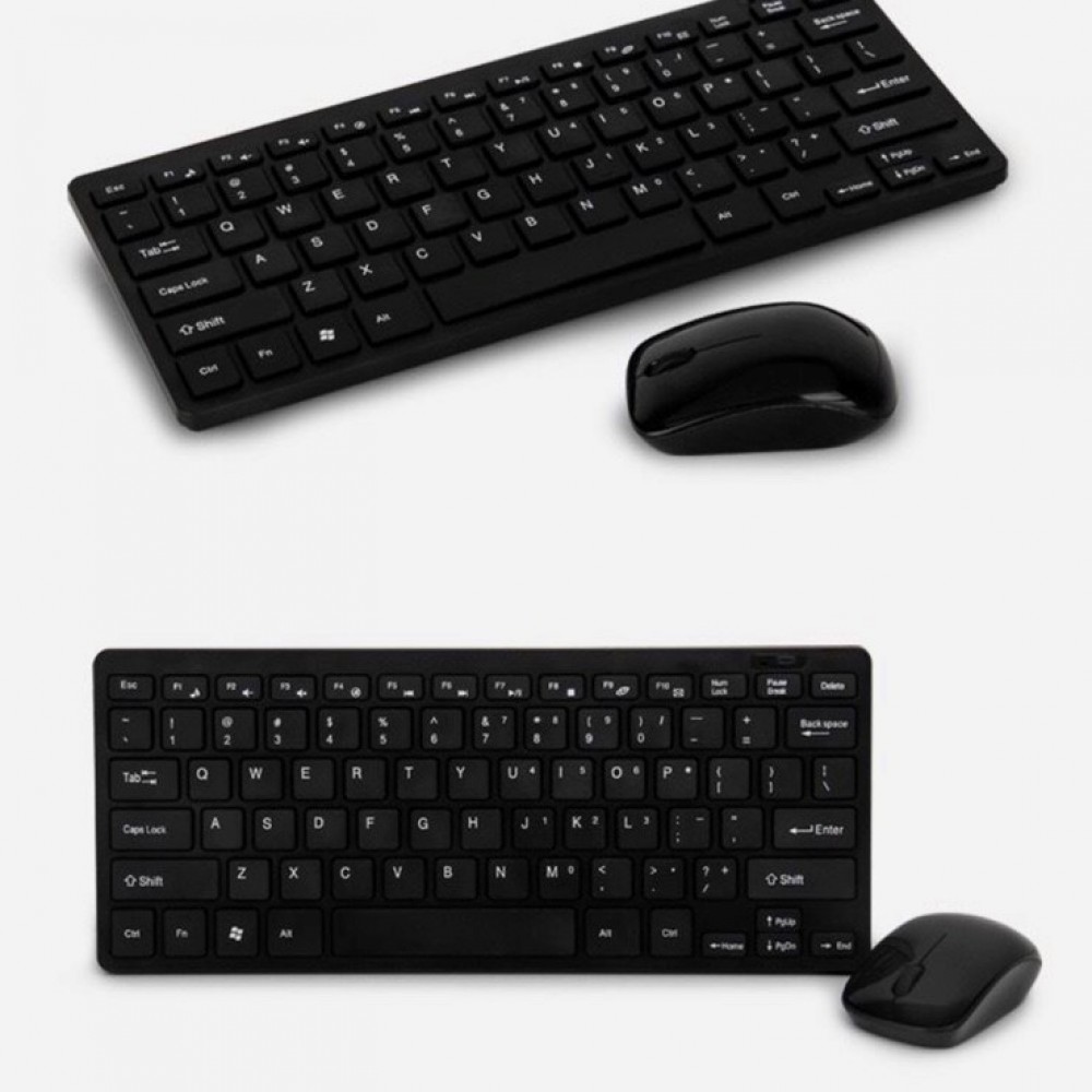 Set Wireless Πληκτρολόγιο & Ποντίκι -Black Αξεσουάρ 