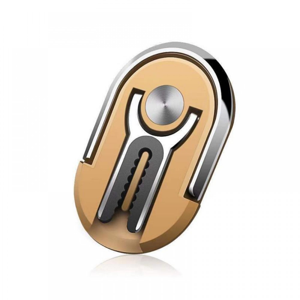 Ring Holder / Βάση Κινητού Αεραγωγού Αυτοκινήτου πολλαπλών χρήσεων 360 ° περιστροφής -Χρυσό Αξεσουάρ 
