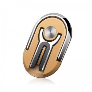 Ring Holder / Βάση Κινητού Αεραγωγού Αυτοκινήτου πολλαπλών χρήσεων 360 ° περιστροφής -Χρυσό Αξεσουάρ 