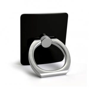 Δαχτυλίδι Βάσης Στήριξης Κινητού Circle Ring Phone Stand  -Μαύρο Αξεσουάρ 