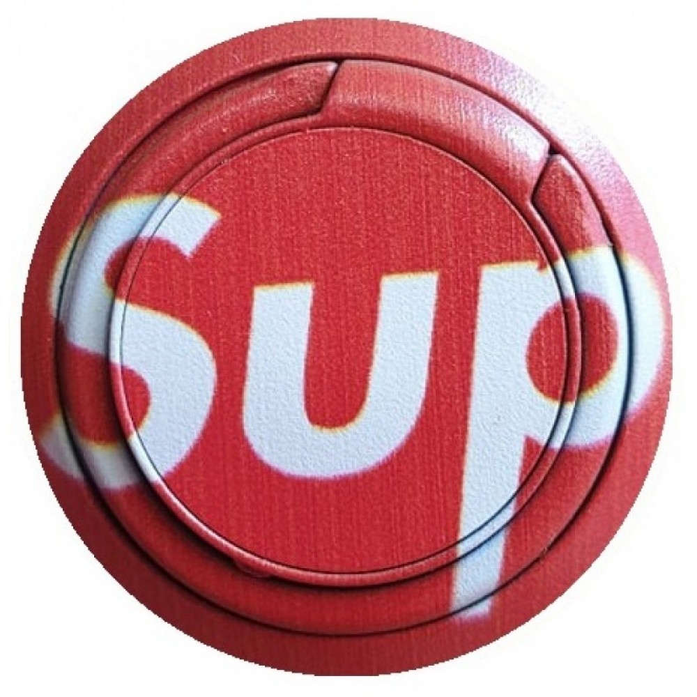 Δαχτυλίδι Βάσης Στήριξης Κινητού Circle Ring Phone Stand  -Κόκκινο Αξεσουάρ 