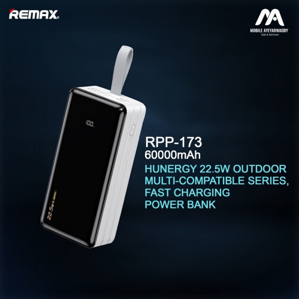 Powerbank Remax 60000mAh -Λευκό Αξεσουάρ 